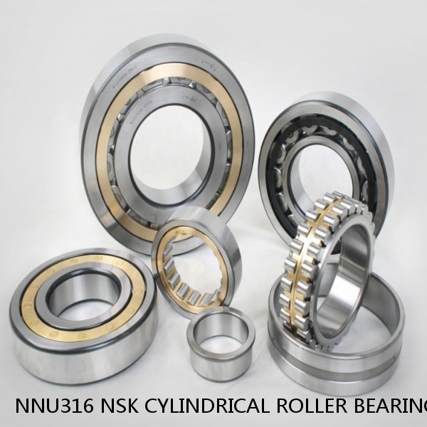 NNU316 NSK CYLINDRICAL ROLLER BEARING #1 image